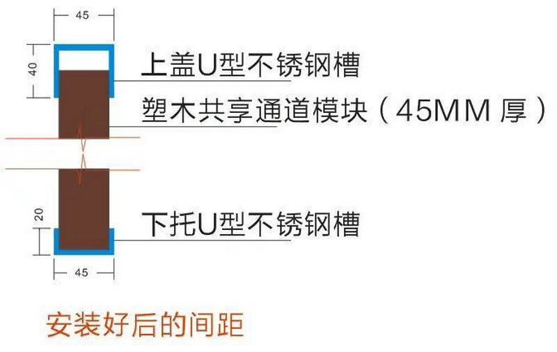 植物墙塑木岩棉共享通道